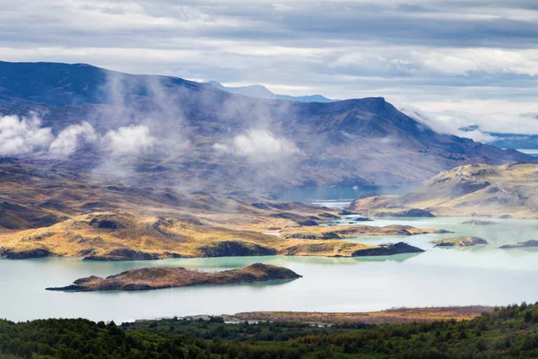 Keindahan Pemandangan Yang Luar Biasa Taman Nasional Torres Del Paine — Stok Foto