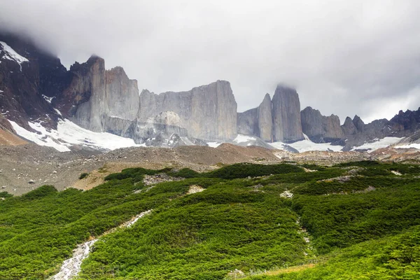 Epische Schönheit Der Landschaft Der Nationalpark Torres Del Paine Süden — Stockfoto