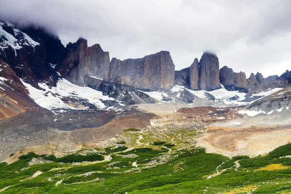 Epic Beauty Landscape National Park Torres Del Paine Southern Chile — Stock Photo, Image