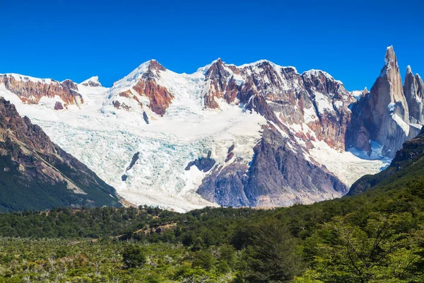 Cerro Torre Parque Nacional Los Glaciares Chalten Patagonia Argentina — Foto de Stock