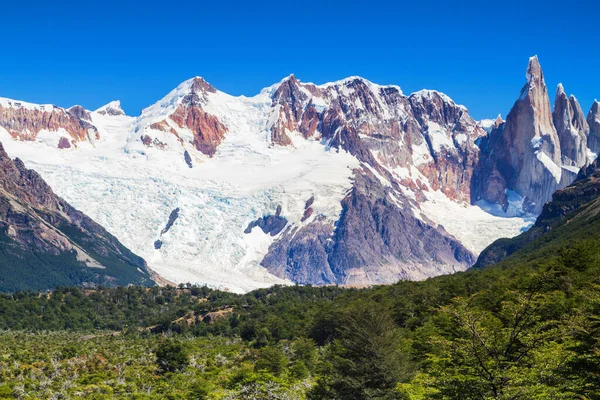 Cerro Torre Parque Nacional Los Glaciares Chalten Patagonia Argentina — Foto de Stock