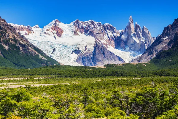 Cerro Torre Peak Los Glaciares National Park Chalten Patagonië Argentinië — Stockfoto