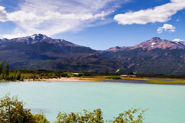 Lago Carrera General Também Chamado Lago Buenos Aires Norte Patagónia — Fotografia de Stock