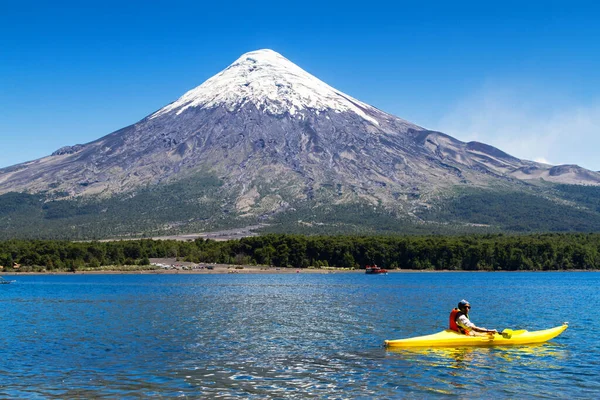 Petrohue Chile Φεβρουαρίου 2016 Lago Todos Los Santos Petrohue Ηφαίστειο — Φωτογραφία Αρχείου
