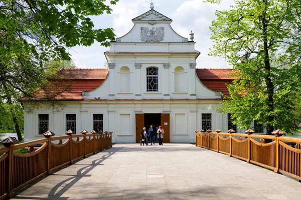 Zwierzyniec Polsko Května 2016 Kostel Jana Nepomuckého Ostrově Zwierzyniec Polsko — Stock fotografie