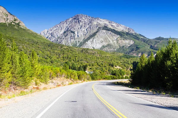 Estrada Panorâmica Ruta Nacional Argentina Patagônia Argentina Imagem De Stock