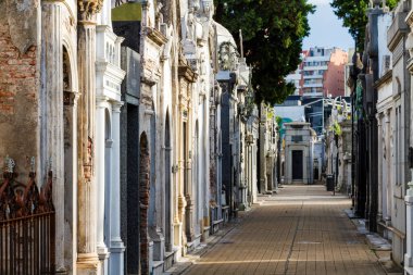 Recoleta Mezarlığı, Arjantin 'deki en önemli ve ünlü mezarlık, Buenos Aires