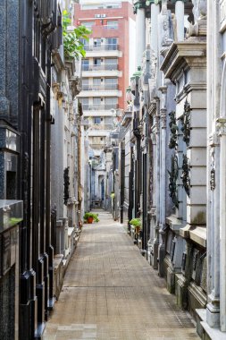 Recoleta Mezarlığı, Arjantin 'deki en önemli ve ünlü mezarlık, Buenos Aires