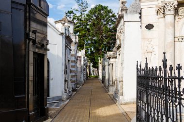 Recoleta Mezarlığı, Arjantin 'deki en önemli ve ünlü mezarlık, Buenos Aires