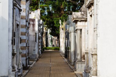Recoleta Mezarlığı, Arjantin 'deki en önemli ve ünlü mezarlık, Buenos Aires