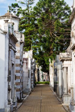 Recoleta Mezarlığı, Arjantin 'deki en önemli ve ünlü mezarlık, Buenos Aires