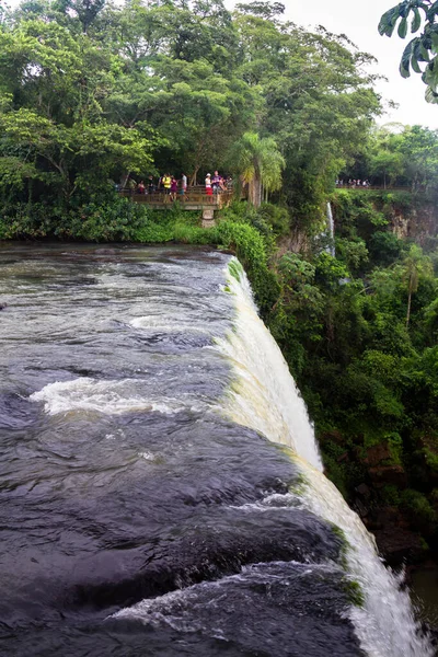 Krásný Pohled Vodopády Iguazu Peurto Iguazu Argentina — Stock fotografie