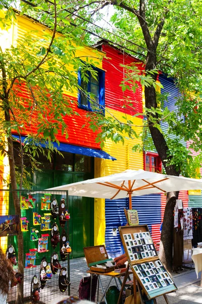 Buenos Aires Nov Zona Colorida Los Barrios Boca Noviembre 2011 —  Fotos de Stock