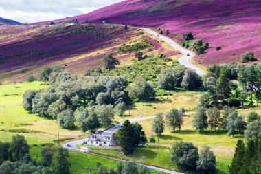 İskoçya Highlands, Cairngorms Ulusal Parkı, Lecht Ski Resort, İskoçya, İngiltere, Avrupa