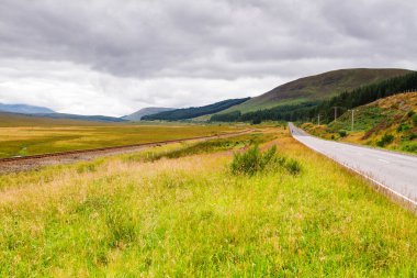 İskoçya, İskoçya, İngiltere, İngiltere 'deki panoramik manzara