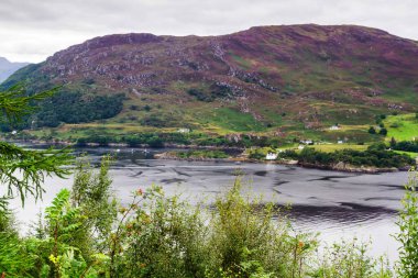 Skye Adası 'nın havadan görüntüsü, İskoçya, İngiltere