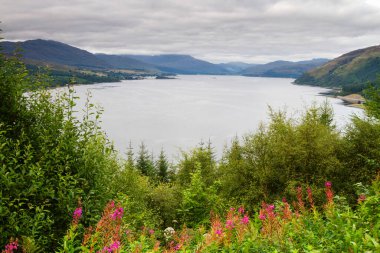 Skye Adası 'nın havadan görüntüsü, İskoçya, İngiltere