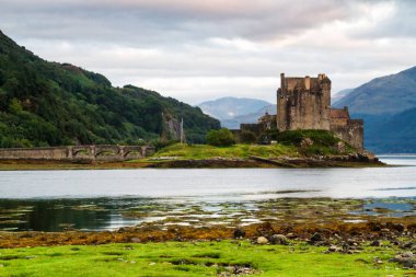 Eilean Donan Kalesi, Loch Duid, İskoçya, Birleşik Krallık