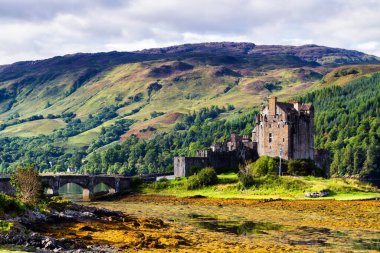 Eilean Donan Kalesi, Loch Duid, İskoçya, Birleşik Krallık
