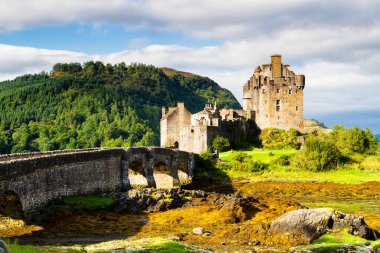 Eilean Donan Kalesi, Loch Duid, İskoçya, Birleşik Krallık