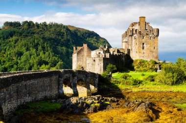 Eilean Donan Kalesi, Loch Duid, İskoçya, Birleşik Krallık
