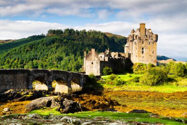 Eilean Donan Kalesi, Loch Duid, İskoçya, Birleşik Krallık