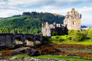 Eilean Donan Kalesi, Loch Duid, İskoçya, Birleşik Krallık