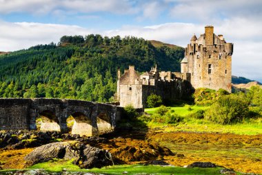 Eilean Donan Kalesi, Loch Duid, İskoçya, Birleşik Krallık