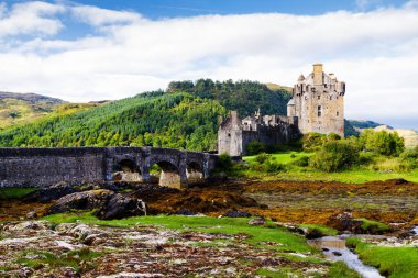 Eilean Donan Kalesi, Loch Duid, İskoçya, Birleşik Krallık