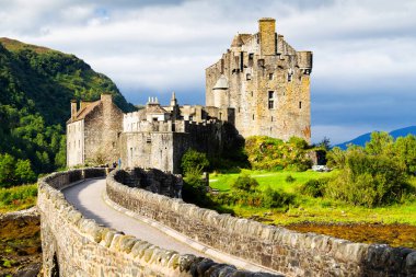 Eilean Donan Kalesi, Loch Duid, İskoçya, Birleşik Krallık