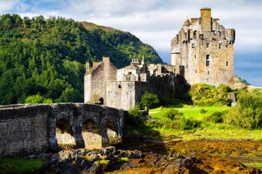 Eilean Donan Kalesi, Loch Duid, İskoçya, Birleşik Krallık