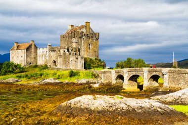 Eilean Donan Kalesi, Loch Duid, İskoçya, Birleşik Krallık