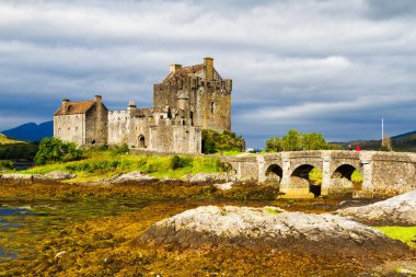 Eilean Donan Kalesi, Loch Duid, İskoçya, Birleşik Krallık