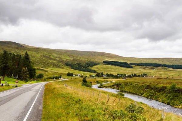 Panoramiczny Krajobraz Szkocji Szkocja Wielka Brytania Zjednoczone Królestwo — Zdjęcie stockowe