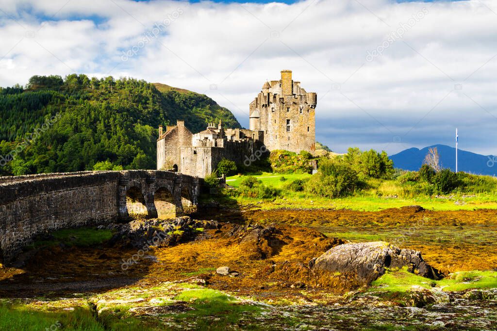 Eilean Donan Castle, Loch Duid, Highlands, Scotland, United Kingdom