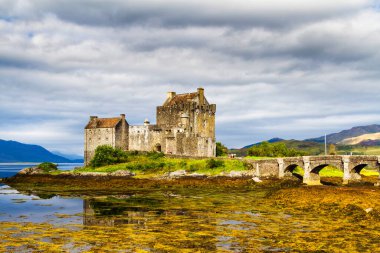 Eilean Donan Kalesi, Loch Duid, İskoçya, Birleşik Krallık