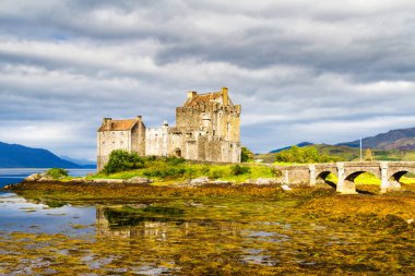 Eilean Donan Kalesi, Loch Duid, İskoçya, Birleşik Krallık