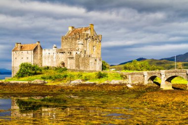 Eilean Donan Kalesi, Loch Duid, İskoçya, Birleşik Krallık