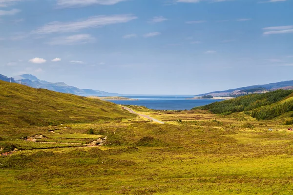 Luchtfoto Van Isle Skye Schotland Verenigd Koninkrijk — Stockfoto