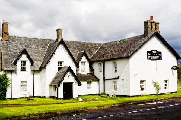 Tyndrum Schottland September 2016 Alte Kneipe Straßenrand Loch Lomond Und — Stockfoto