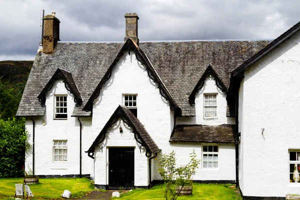 Ancien Pub Sur Bord Route Dans Loch Lomond Parc National — Photo