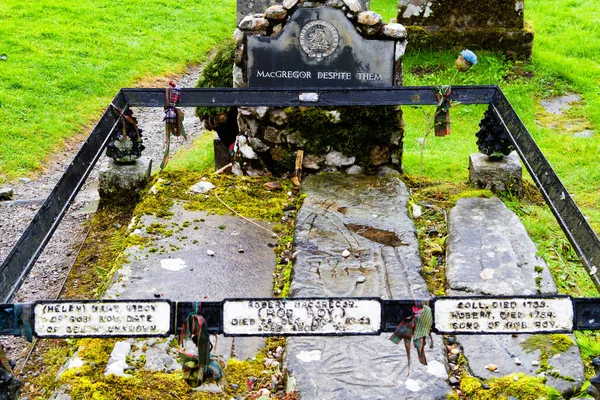 Balquhidder Scotland Agosto 2016 Histórico Cementerio Balquhidder Último Lugar Descanso — Foto de Stock