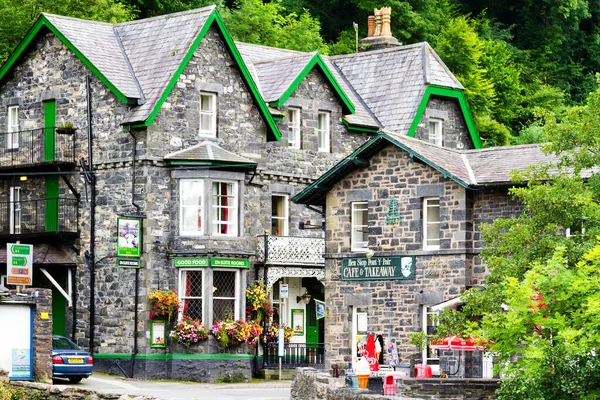 Betws Coed Wales Août 2017 Ancienne Maison Pierre Dans Vieux — Photo