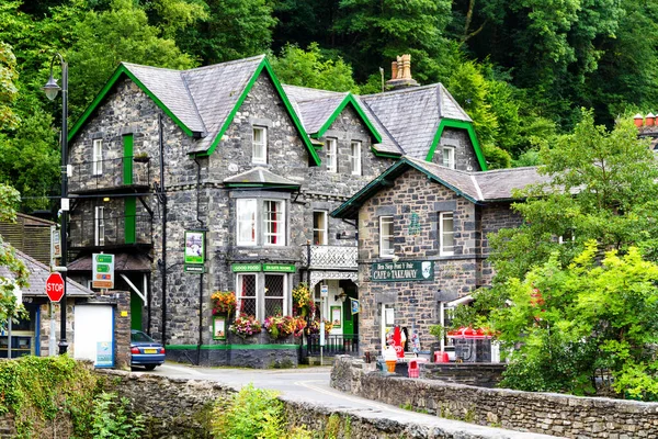 Betws Coed Wales Août 2017 Ancienne Maison Pierre Dans Vieux — Photo