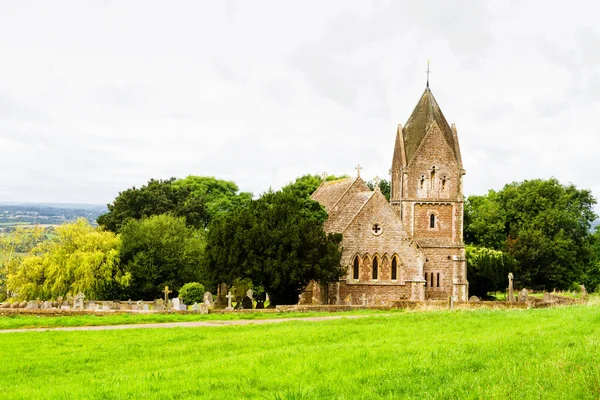 Église Médiévale Antique Cotswolds Angleterre Royaume Uni — Photo