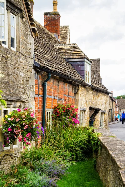 Régi Stílusú Angol Ház Cotswolds Ismert Area Outstanding Beauty Aonb — Stock Fotó