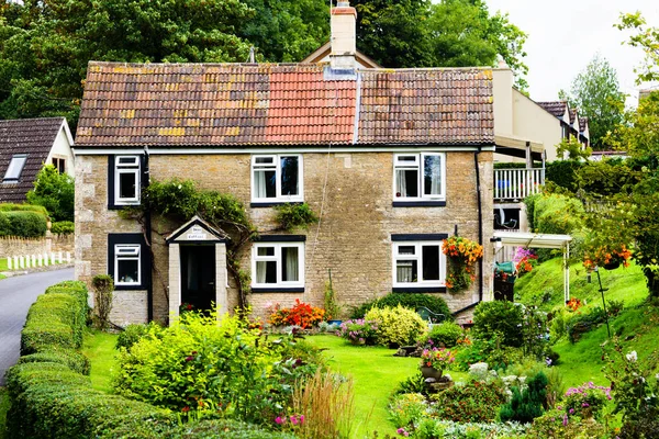 Régi Stílusú Ház Cotswolds Ismert Terület Kiemelkedő Szépség Aonb England — Stock Fotó