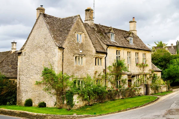 Old Style English House Cotswolds Know Área Outstanding Beauty Aonb — Foto de Stock