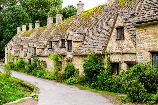 Häuser Arlington Row Dorf Bibury England Vereinigtes Königreich — Stockfoto