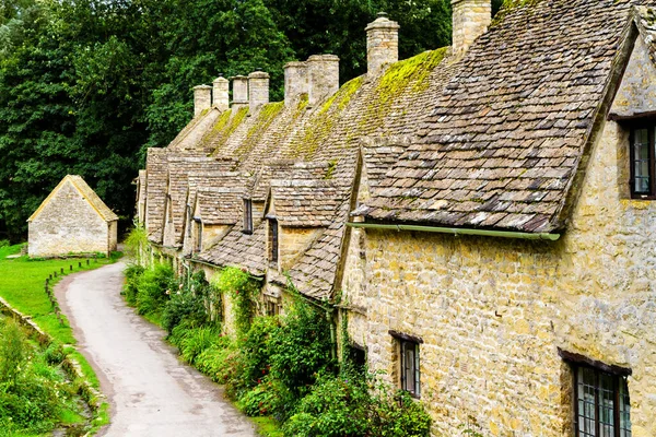 Maisons Arlington Row Dans Village Bibury Angleterre Royaume Uni — Photo